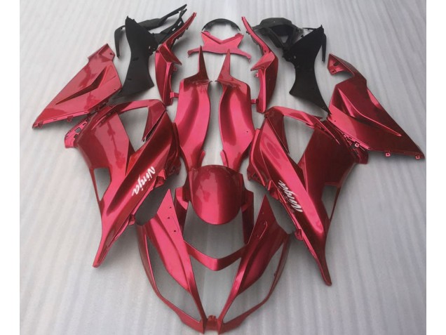 Rouge Bonbon Brillant 16-19 Kawasaki ZX10R Carénage Rouge Bonbon Brillant 16-19 Kawasaki ZX10R Carénage