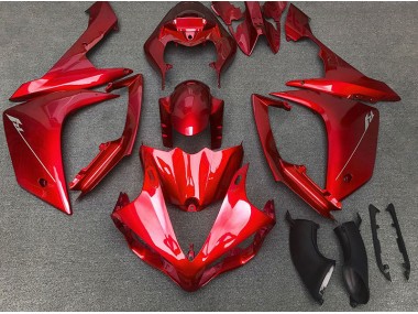 Rouge Brillant 07-08 Yamaha R1 Carénage