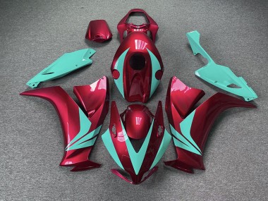 Rouge Brillant & Bleu Sarcelle 12-16 Honda CBR1000RR Carénage
