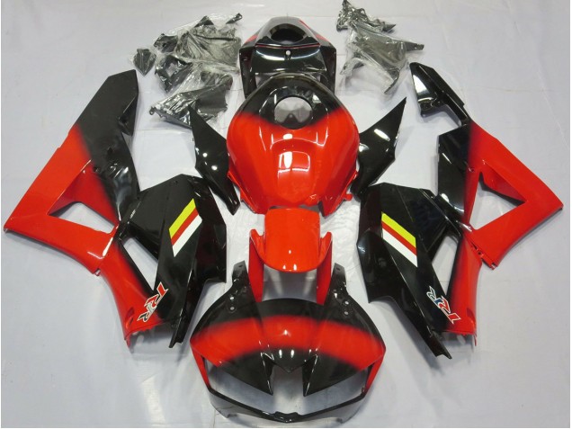 Rouge Brillant & Noir 13-23 Honda CBR600RR Carénage Rouge Brillant & Noir 13-23 Honda CBR600RR Carénage