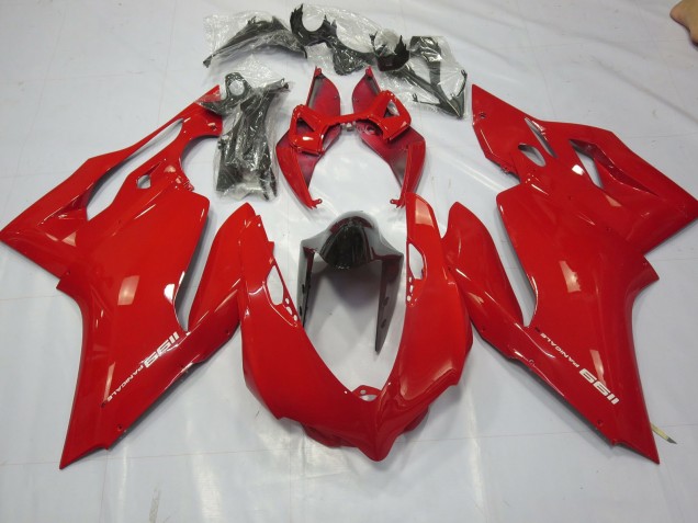 Rouge Brillant Uni 11-14 Ducati 1199 Carénage Rouge Brillant Uni 11-14 Ducati 1199 Carénage