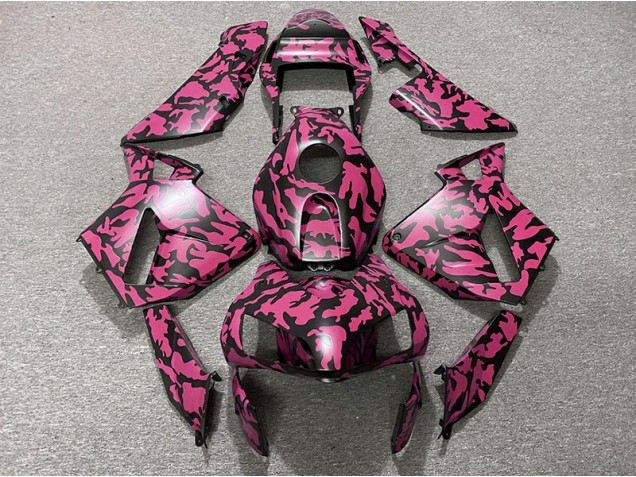 Rouge Camouflage 03-04 Honda CBR600RR Carénage Rouge Camouflage 03-04 Honda CBR600RR Carénage