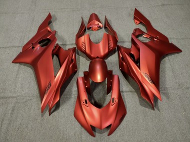 Rouge Mat 17-21 Yamaha R6 Carénage