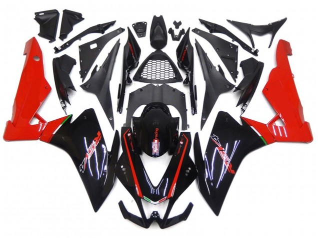 Rouge & Noir 10-15 Aprilia RSV4 1000 Carénage Rouge & Noir 10-15 Aprilia RSV4 1000 Carénage