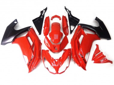 Rouge Noir 12-16 Kawasaki Ninja 650R Carénage