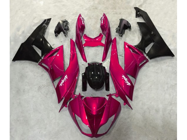 Rouge Vif Brillant 09-12 Kawasaki ZX6R Carénage Rouge Vif Brillant 09-12 Kawasaki ZX6R Carénage