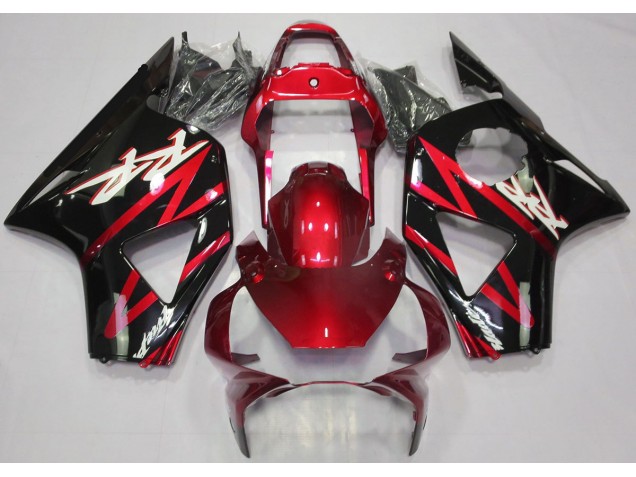 Rouge Électrique 02-03 Honda CBR954RR Carénage Rouge Électrique 02-03 Honda CBR954RR Carénage