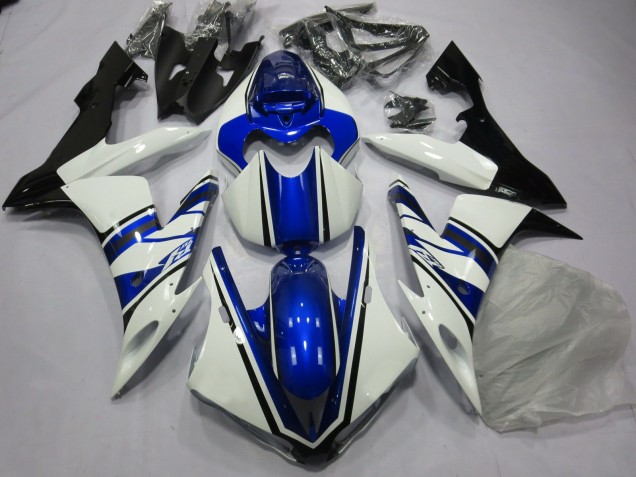 Spécial Bleu & Blanc 04-06 Yamaha R1 Carénage Spécial Bleu & Blanc 04-06 Yamaha R1 Carénage