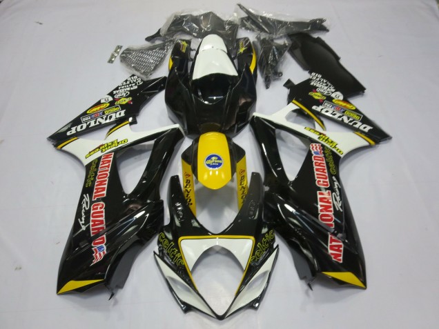 Spécial Dunlop 07-08 Suzuki GSXR 1000 Carénage Spécial Dunlop 07-08 Suzuki GSXR 1000 Carénage