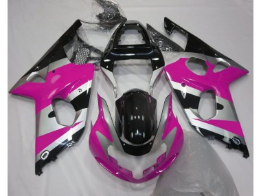 Style Argent Rose OEM 00-02 Suzuki GSXR 1000 Carénage