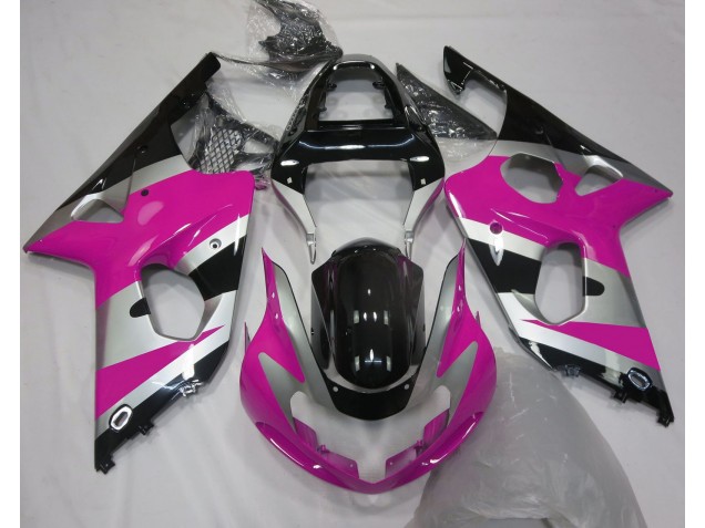 Style Argent Rose OEM 00-02 Suzuki GSXR 1000 Carénage Style Argent Rose OEM 00-02 Suzuki GSXR 1000 Carénage