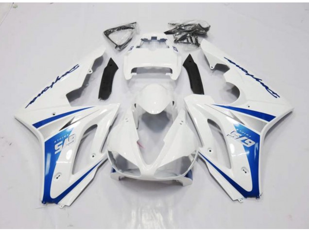 Style Blanc & Bleu 06-08 Triumph Daytona 675 Carénage Style Blanc & Bleu 06-08 Triumph Daytona 675 Carénage