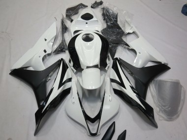 Style Blanc & Noir OEM 07-08 Honda CBR600RR Carénage
