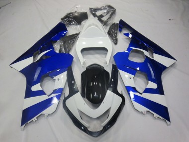 Style Bleu Blanc OEM 04-05 Suzuki GSXR 600-750 Carénage