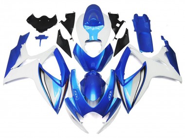 Style Bleu Clair & Bleu Profond OEM 06-07 Suzuki GSXR 600-750 Carénage