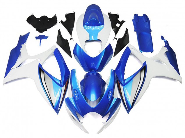Style Bleu Clair & Bleu Profond OEM 06-07 Suzuki GSXR 600-750 Carénage Style Bleu Clair & Bleu Profond OEM 06-07 Suzuki GSXR 600-750 Carénage