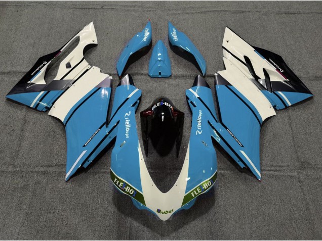 Style Bleu Clair OEM 15-17 Ducati 959 1299 Carénage Style Bleu Clair OEM 15-17 Ducati 959 1299 Carénage
