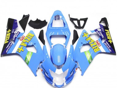 Style Bleu Clair Rizla 04-05 Suzuki GSXR 600-750 Carénage