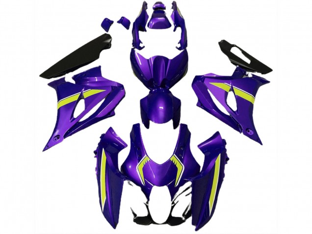 Style De Crosse Violet 17-23 Suzuki GSXR 1000 Carénage Style De Crosse Violet 17-23 Suzuki GSXR 1000 Carénage