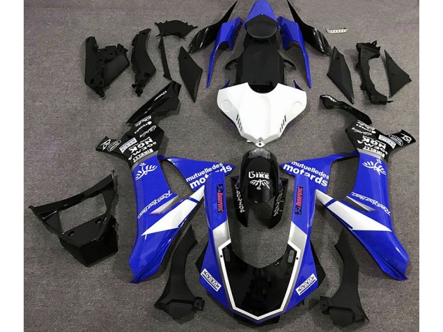 Style De Logo Bleu Brillant 15-19 Yamaha R1 Carénage Style De Logo Bleu Brillant 15-19 Yamaha R1 Carénage