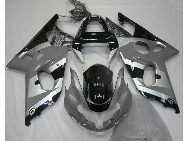 Style Gris Argent OEM 00-02 Suzuki GSXR 1000 Carénage