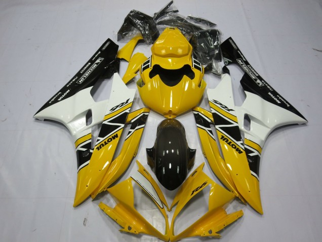 Style Jaune Motul OEM 06-07 Yamaha R6 Carénage Style Jaune Motul OEM 06-07 Yamaha R6 Carénage