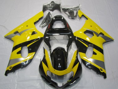 Style Jaune OEM 01-03 Suzuki GSXR 600-750 Carénage