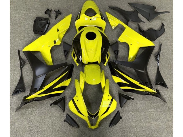 Style Jaune OEM 07-08 Honda CBR600RR Carénage Style Jaune OEM 07-08 Honda CBR600RR Carénage