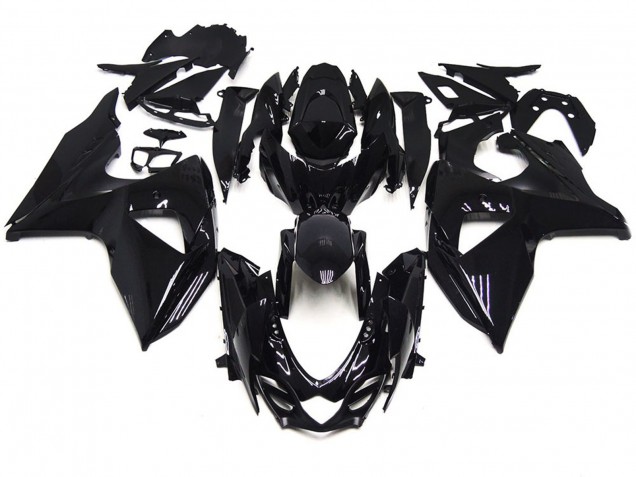 Style Noir Brillant 09-16 Suzuki GSXR 1000 Carénage Style Noir Brillant 09-16 Suzuki GSXR 1000 Carénage