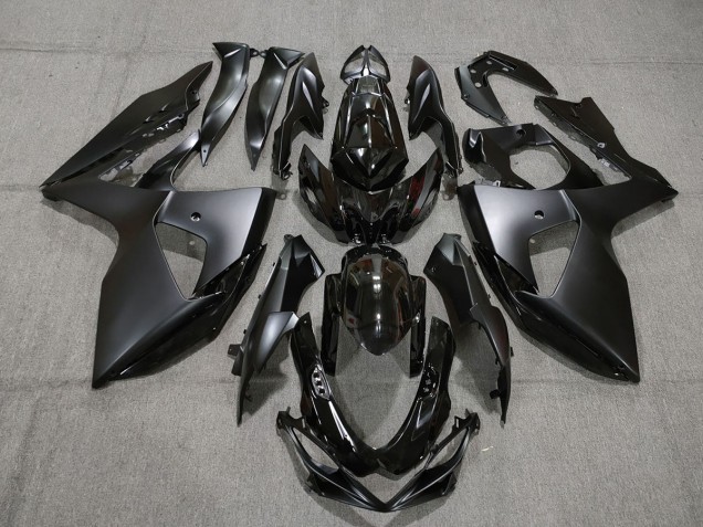 Style Noir Brillant & Mat 09-16 Suzuki GSXR 1000 Carénage Style Noir Brillant & Mat 09-16 Suzuki GSXR 1000 Carénage