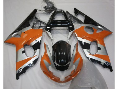 Style Orange Argent OEM 00-02 Suzuki GSXR 1000 Carénage