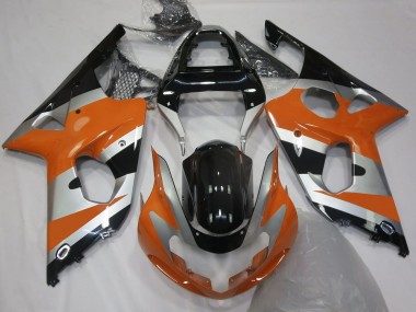 Style Orange Argent OEM 00-02 Suzuki GSXR 1000 Carénage