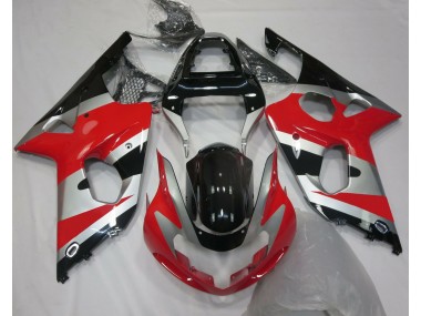 Style Rouge Argent OEM 00-02 Suzuki GSXR 1000 Carénage