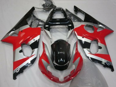 Style Rouge Argent OEM 00-02 Suzuki GSXR 1000 Carénage