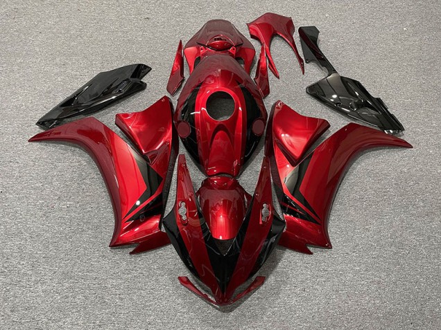 Style Rouge & Noir 12-16 Honda CBR1000RR Carénage Style Rouge & Noir 12-16 Honda CBR1000RR Carénage