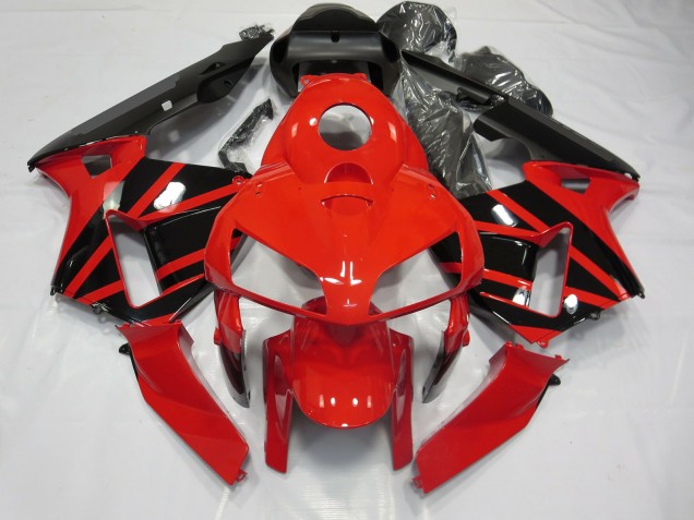 Style Rouge & Noir OEM 03-04 Honda CBR600RR Carénage Style Rouge & Noir OEM 03-04 Honda CBR600RR Carénage