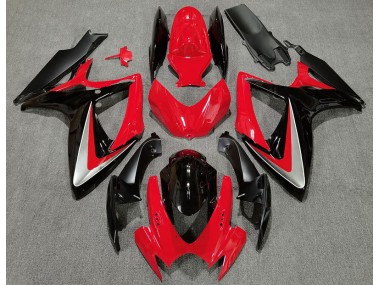 Style Rouge Noir OEM 06-07 Suzuki GSXR 600-750 Carénage