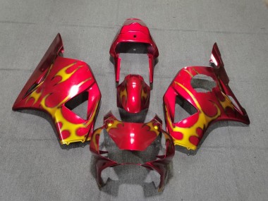 Style Rouge & Or 02-03 Honda CBR954RR Carénage