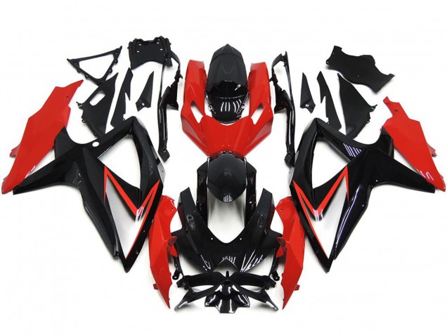 Style Rouge Personnalisé OEM 08-10 Suzuki GSXR 600-750 Carénage Style Rouge Personnalisé OEM 08-10 Suzuki GSXR 600-750 Carénage