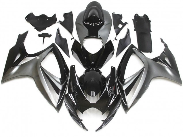 Style Spécial OEM Argent & Noir 06-07 Suzuki GSXR 600-750 Carénage Style Spécial OEM Argent & Noir 06-07 Suzuki GSXR 600-750 Carénage