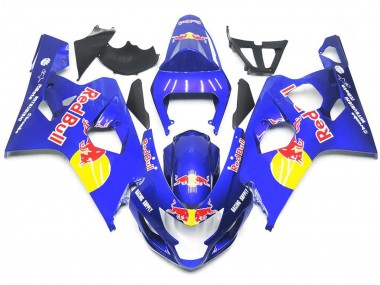 Style Taureau Bleu Rouge Vibrant 04-05 Suzuki GSXR 600-750 Carénage