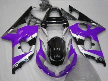 Style Violet Argent OEM 00-02 Suzuki GSXR 1000 Carénage
