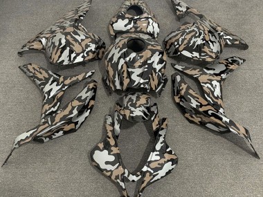Tan & Argent Camo 09-12 Honda CBR600RR Carénage