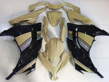 Tan Du Désert & Noir 13-18 Kawasaki Ninja 300 Carénage