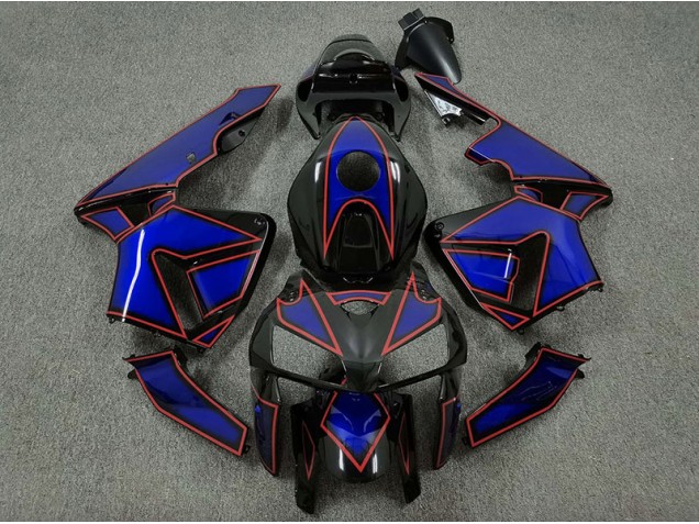 Tortue Bleue & Rouge 05-06 Honda CBR600RR Carénage Tortue Bleue & Rouge 05-06 Honda CBR600RR Carénage