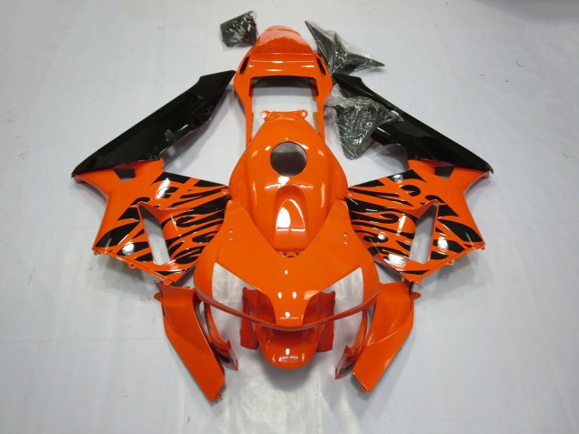 Tribale Orange 03-04 Honda CBR600RR Carénage Tribale Orange 03-04 Honda CBR600RR Carénage