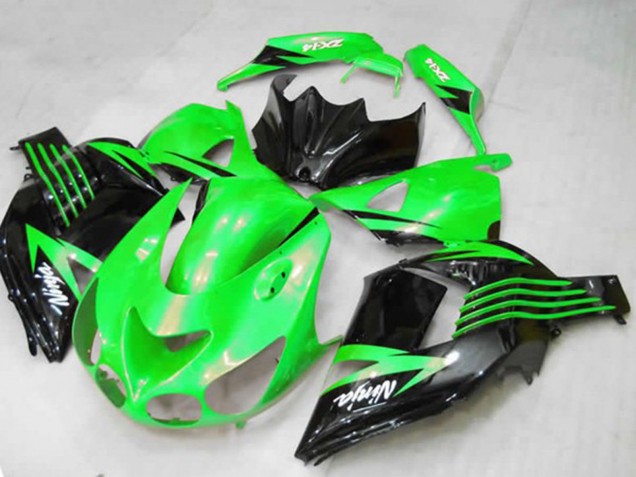 Vert 12-21 Kawasaki ZX14R Carénage Vert 12-21 Kawasaki ZX14R Carénage
