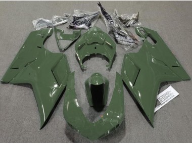 Vert Armée Brillant 07-14 Ducati 848 1098 1198 Carénage