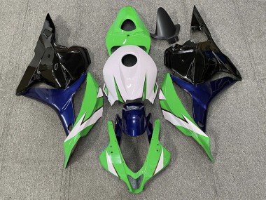 Vert & Blanc 09-12 Honda CBR600RR Carénage