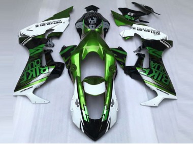 Vert & Blanc Personnalisé 17-23 Honda CBR1000RR Carénage